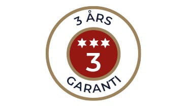 VI GER 3 ÅRS GARANTI
